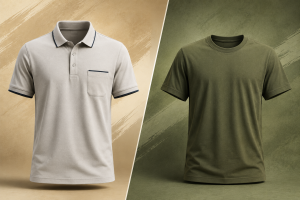 Formal T-Shirt Manufacturer vs Casual T-Shirt Manufacturer