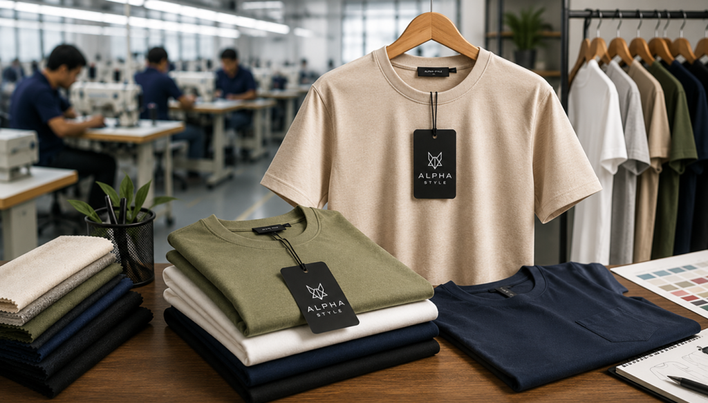 Choose the Right T-Shirt Manufacturing Partner for Long-Term Brand Growth