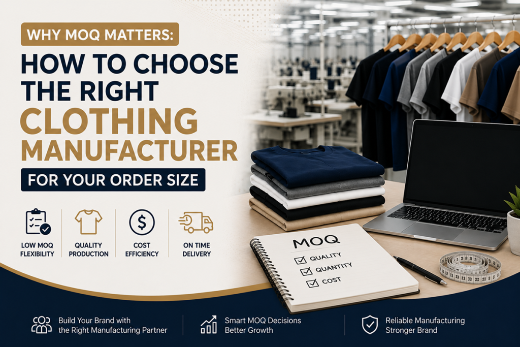 Choose the Right Clothing Manufacturer